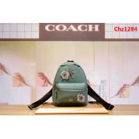 COACH蔻馳 原單全皮 c家28953 最新刺繡花朵 mini雙肩背包  Chz1284
