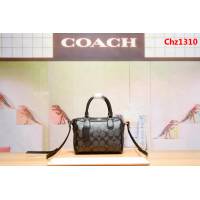 COACH蔻馳 專櫃2018新款 迷你mini波士頓枕頭包 青島代工品質 原版YKK拉鏈 246272  Chz1310
