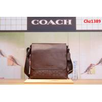 COACH蔻馳 經典男士斜挎包 70120 磁扣翻蓋開合 商務休閒包  Chz1389