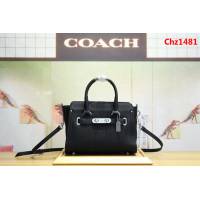 COACH蔻馳 34816 荔枝紋皮革 簡約百搭款 手提斜挎包  Chz1481