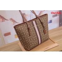 COACH蔻馳 F39043 新款購物袋 經典帆布C字logo 四季百搭款  Chz1521