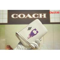 COACH蔻馳 原單 專櫃新款 28384 手挽包 白色櫻桃零錢包  Chz1530