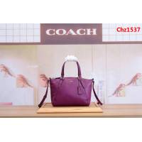 COACH蔻馳 mini款 59853 全頭層牛皮 餃子包 手提斜挎包  Chz1537