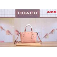 COACH蔻馳 mini款 59853 全頭層牛皮 餃子包 手提斜挎包  Chz1538