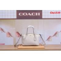 COACH蔻馳 mini款 59853 全頭層牛皮 餃子包 手提斜挎包  Chz1539