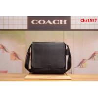 COACH蔻馳 頭層純牛皮 單肩斜挎男包 70555  Chz1557