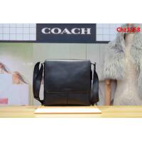 COACH蔻馳 海外代購 頭層牛皮 專櫃品質 70555 單肩斜挎男包  Chz1558