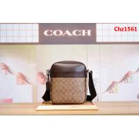 COACH蔻馳 原單質量 頭層牛皮 斜挎男包 71764  Chz1561