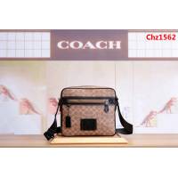 COACH蔻馳 代購級別 43008男款 經典標誌帆布 DYLAN 27號手袋斜挎包 可肩背或斜挎  Chz1562