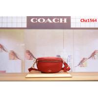 COACH蔻馳 原單新款 39939 真牛皮荔枝紋 女士腰包  Chz1564