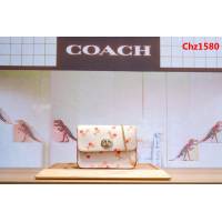 COACH蔻馳 31386新款 女士櫻桃 Bowery鏈條小方塊挎包 單肩包  Chz1580