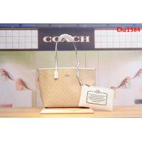 COACH蔻馳 海外代購子母包 一包兩用 新款PVC配頭層牛皮 雙面托特tote女包子母包 36658  Chz1584