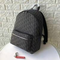 Dior包 迪奧雙肩包 迪奧9039 進口老花布料雙肩背包 男女同款  Dyd1255