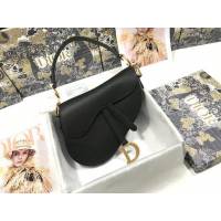 Dior女包 迪奧大號掌紋馬鞍包 Dior手提肩背包  dfk1794