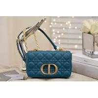 Dior女包 迪奧Caro鏈袋翻蓋包 Dior肩背斜挎包  dfk1817
