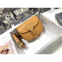 Dior女包 迪奧Bobby小號平紋牛皮手袋 Dior肩背斜挎包  dfk1828