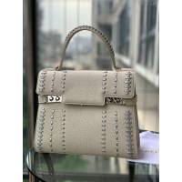 DELVAUX女包 全球限量編織款 Tempete Tribal Stitch系列 德爾沃女手提包 中號 Delvaux單肩斜跨女包 DL0028編織白色  fcs1210