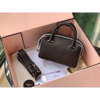 DELVAUX女包 Cool Box新色 巧克力色 德爾沃女手提包 Cl0020小方包巧克力 Delvaux手拎包 女單肩斜挎包  fcs1239