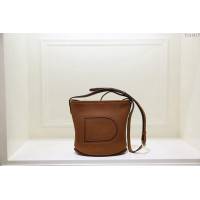 DELVAUX女包 Delvaux Pin春夏系列 進口牛皮 德爾沃女手提包 D00315mini 焦糖色 Delvaux單肩包  fcs1417