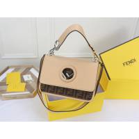 FENDI芬迪 最新系列 Kan I款0999 牛皮秋冬最新五金扣FENDI F LOGO  fd1290