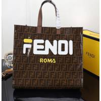 FENDI芬迪 專櫃新品 芬迪經典字母女士購物袋 手提包 單肩包 托特包 0989  fd1473