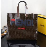 FENDI芬迪 專櫃新品 芬迪經典字母女士購物袋 手提包 單肩包 托特包 0989  fd1474