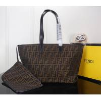 FENDI芬迪 Vintage Fendi 老花 雙F中號購物包 時尚造就永恆的經典  fd1513