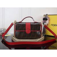 FENDI芬迪 雙F新款爆款 兩面可用 一面復古老花 一面時尚大五金logo  fd1580