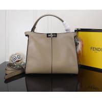 FENDI芬迪 Peekaboo 手袋 小牛皮手提肩背包 4401  fd1596