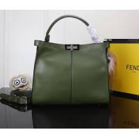 FENDI芬迪 Peekaboo 手袋 小牛皮手提肩背包 4401  fd1597