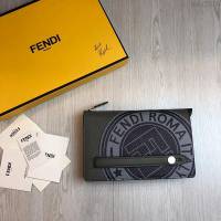 FENDI手包 小牛皮手拿包 金屬BAG BUGS眼睛圖案 芬迪時尚手包  fdz2116