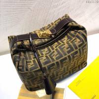 FENDI女包 頂級 經典款 fendi vintage 中古老花化妝包 便當包  fdz2170
