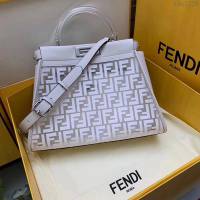 FENDI女包 FD最新款 2019夏季透明包 芬迪手提斜挎包  fdz2226