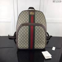 GUCCI古馳 新款 專櫃品質 頂級原單 實物實拍 547967啡色 百搭款雙肩包HY1319