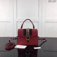 GUCCI古馳 新款 專櫃品質 原單 470270 紅色 手提 單肩 斜挎包HY1327