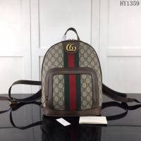 GUCCI古馳 新款 專櫃品質 原單 547965啡 小號雙肩包HY1359