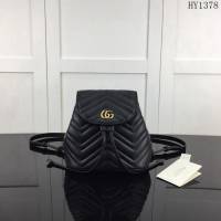 GUCCI古馳 新款 專櫃品質 原單 528129 克色 女款雙肩包HY1378