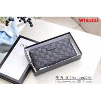GUCCI古馳 專櫃品質 進口牛皮 男士長錢包 449391 WTG1823