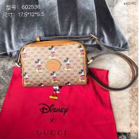 Gucci包 古馳新款女包 原廠皮 古銅五金 Gucci圓形小挎包 603730米奇  gdj1067