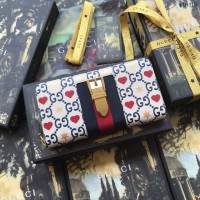 Gucci背包 古馳2020新款女包 Gucci女雙肩背包 601296粉星  gdj1115