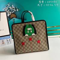 Gucci古馳包包 G家新款男包 款號:645290 古奇男士手提袋  gdj1362