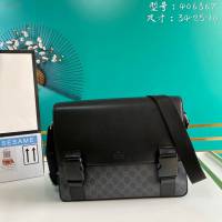 Gucci古馳包包 G家新款男包 406367 古奇男士肩背斜挎包 gdj1489