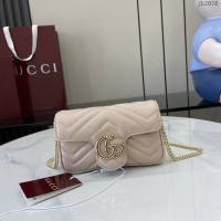 Gucci專櫃古馳最新款Marmont系列超迷你手袋鏈條女包 jh2076型號：476433