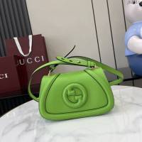Gucci專櫃古馳最新款Blondie系列原廠皮迷你肩背包 jh2111型號：815700