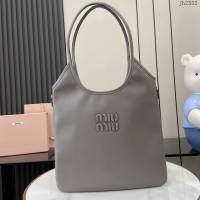 miumiu專櫃繆繆最新款女士IVY牛皮托特單肩包 jh2332型號：500231