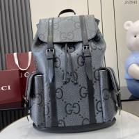 Gucci專櫃古馳2025早春系列最新款男士雙肩背包 jh2643型號：625770