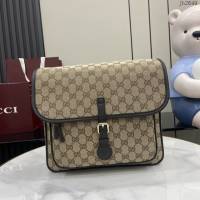 Gucci專櫃古馳2025早春兒童系列郵差包肩背包 jh2649型號：793823