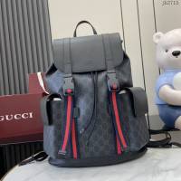 Gucci專櫃古馳最新款男士雙肩背包 jh2715型號:  495563