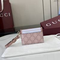 Gucci專櫃古馳最新款卡包卡夾零錢包 jh2775型號：819121
