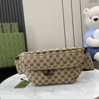 Gucci專櫃古馳最新款2025早春男士包袋系列腰包挎包 jh2795型號：804262